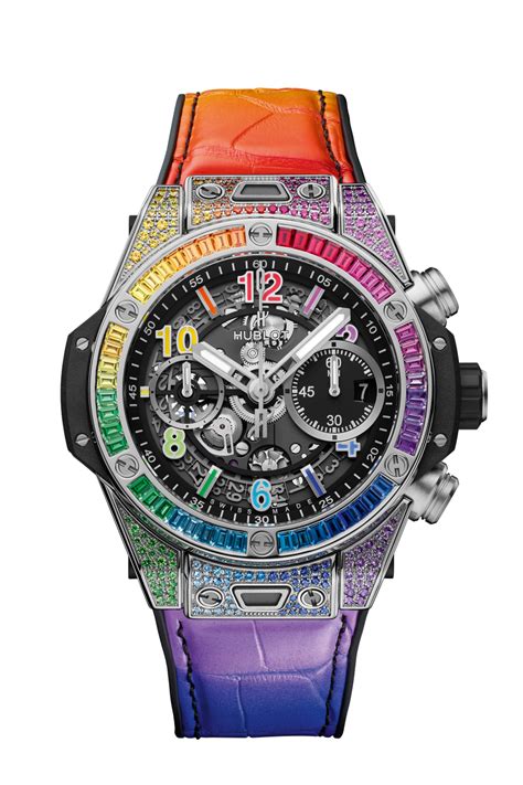 hublot big bang unico titanium rainbow|Hublot big bang 42mm.